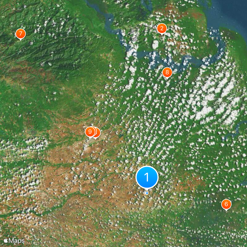 Municipio Maturín Mappa