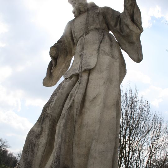 Socha sv. Františka z Pauly