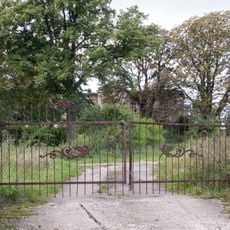 Surroundings of the Palace in Brodziszów