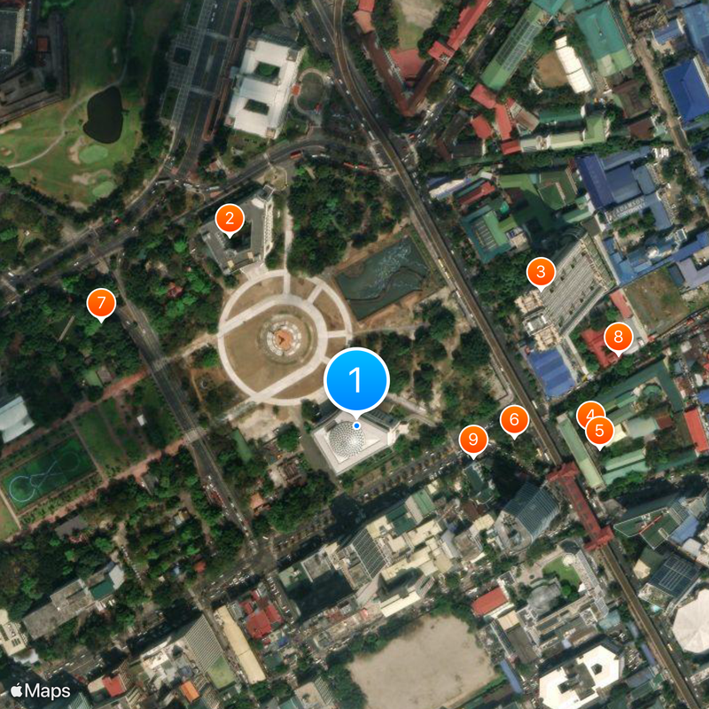 National Museum of Natural History Map