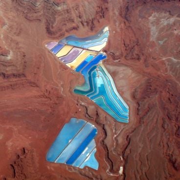 Zdjęcia satelitarne przedstawiające niesamowite miejsca widziane z powietrza