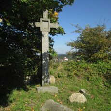 Kříž na křížové cestě u Jistebnice - 12. zastavení