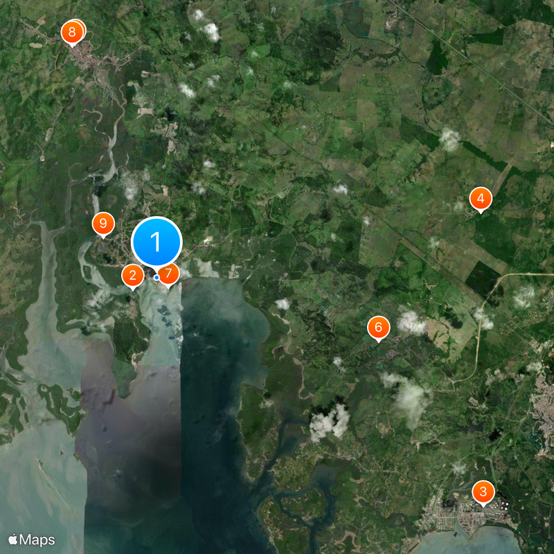 São Francisco do Conde Map