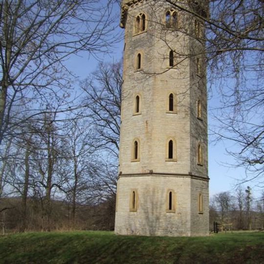 Leicester Tower To West Of Abbey Manor House