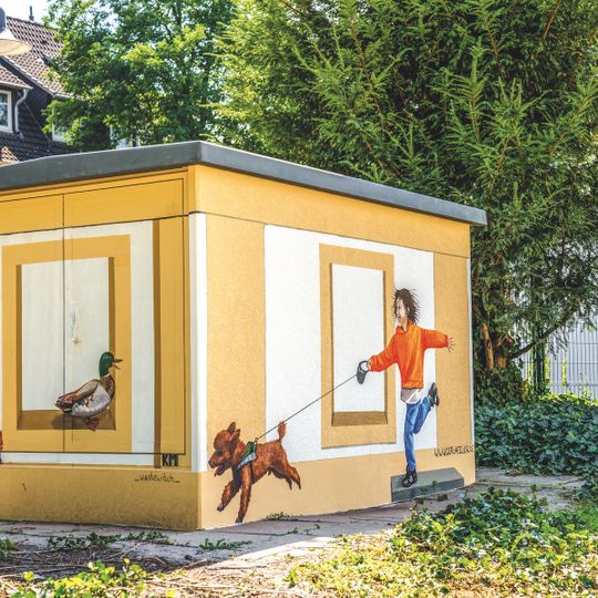 Wandmalerei, Kunstwerk