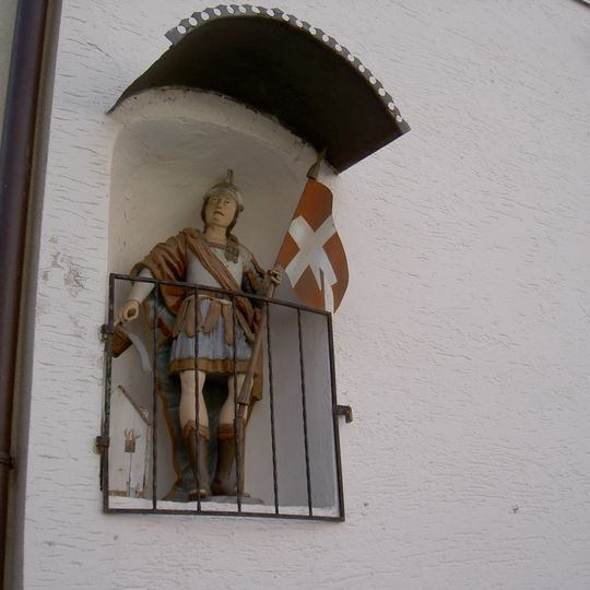Hausfigur des heiligen Florian