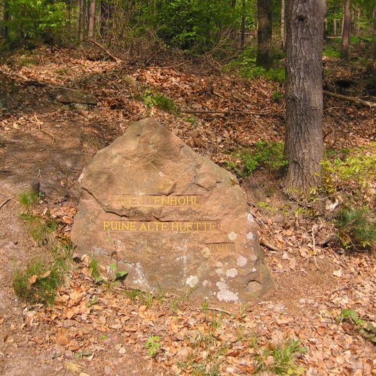 Ritterstein 239 "Huettenhohl Ruine Alte Huette"