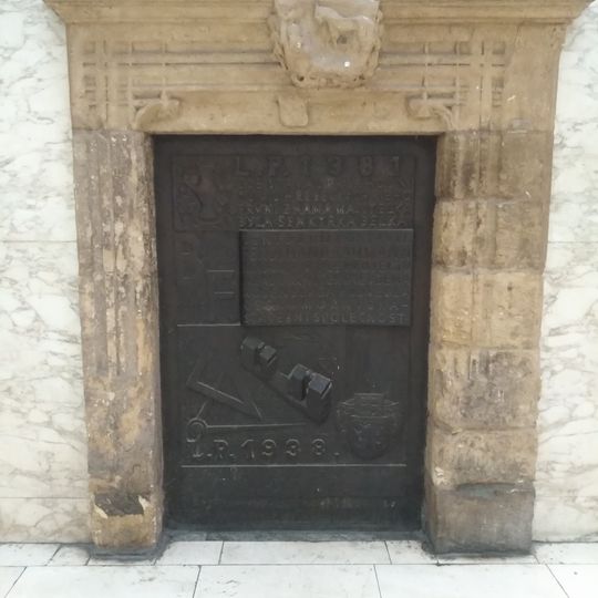 Pamětní deska domu U Hřebeckých v Praze