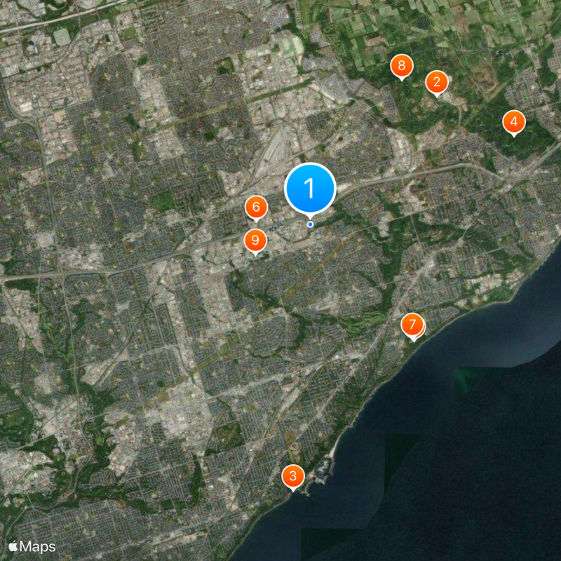Centennial College Map