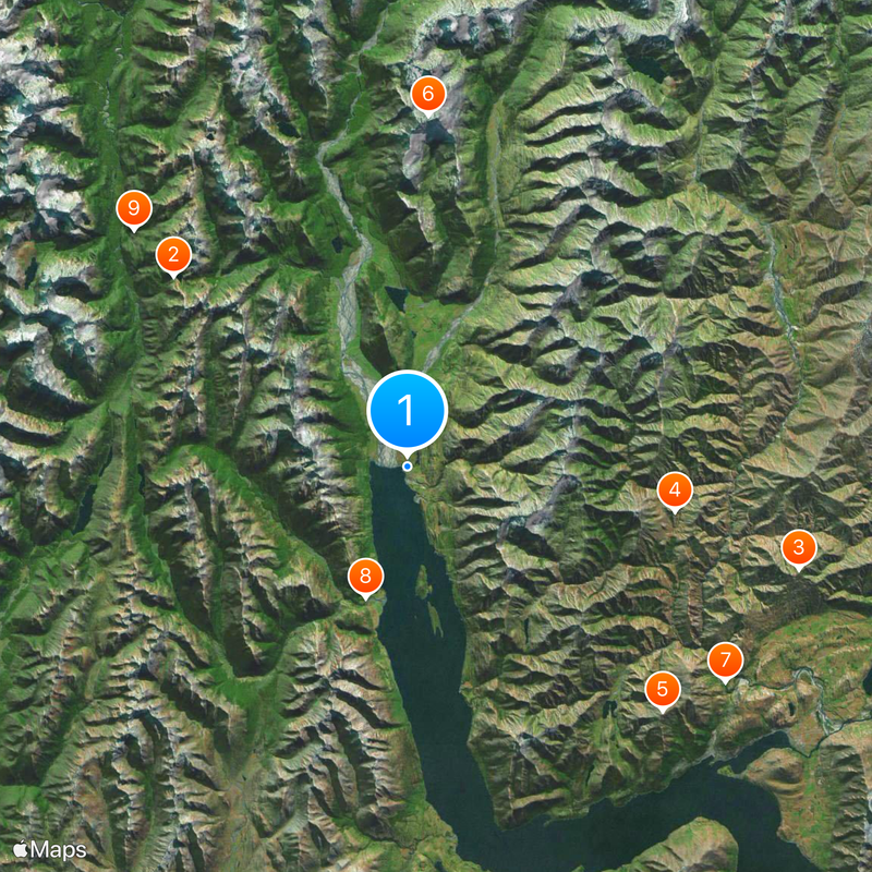 Glenorchy Map