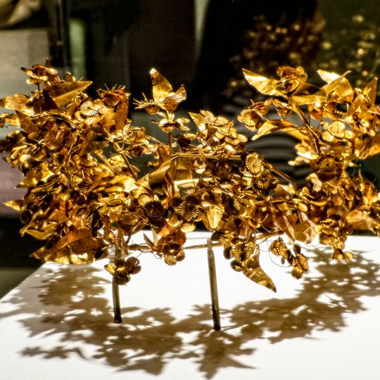 Myrtle wreath at Vergina