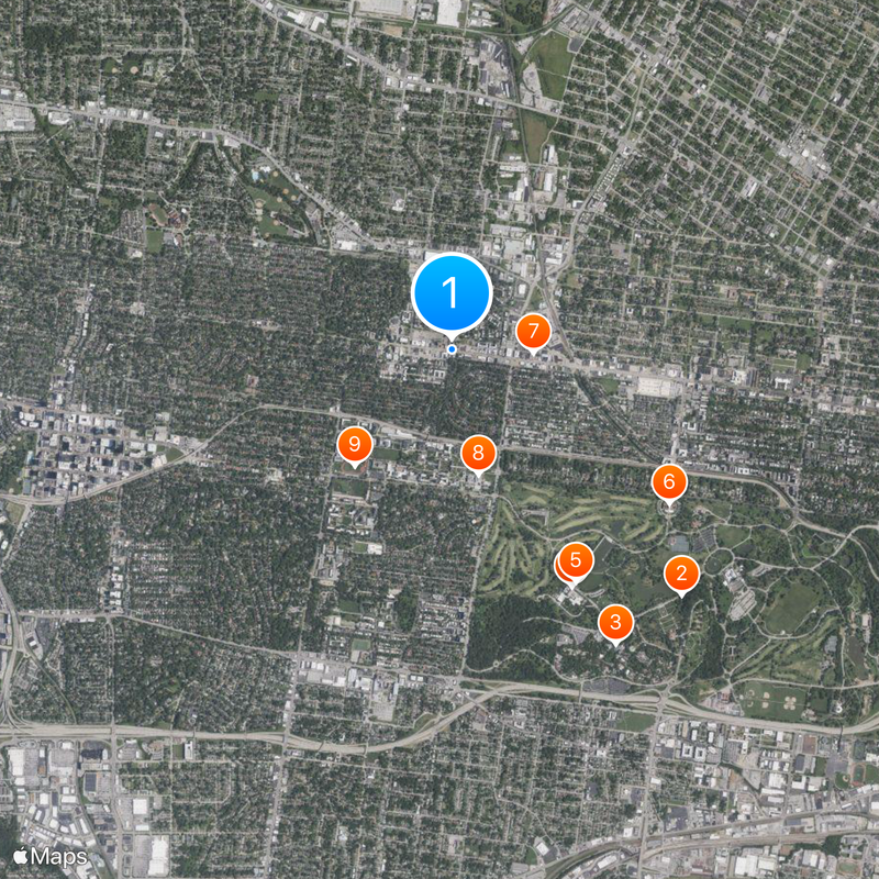Blueberry Hill Map