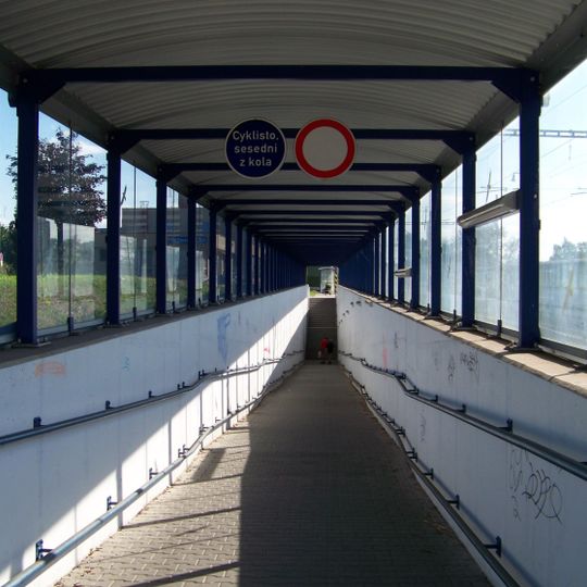 Podchod v železniční stanici Sezimovo Ústí