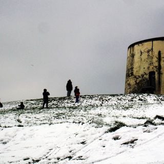 Two Martello towers, East Cliff