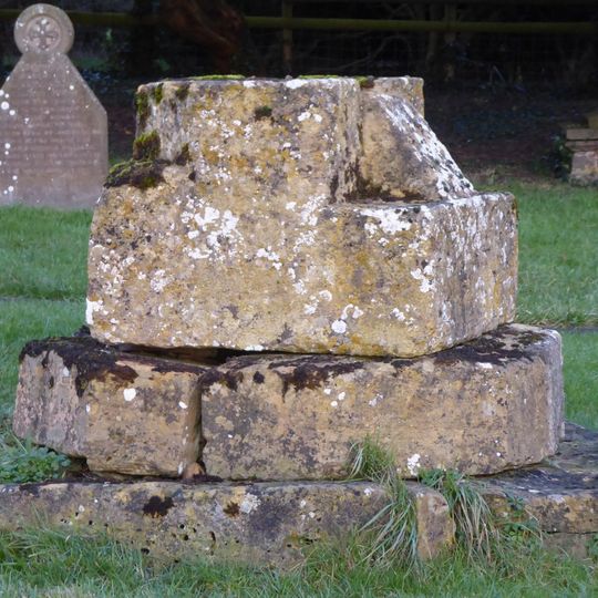 Church of St Martin, Base Of Medieval Cross Approximately 15 Metres South Of Nave