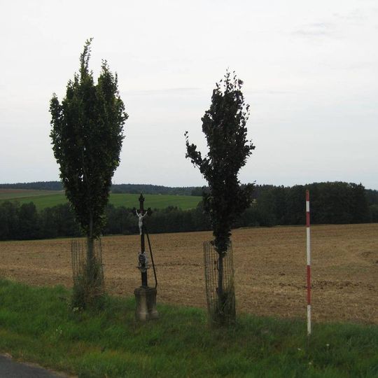 Boží muka při silnici Chmelná - Jeníkov