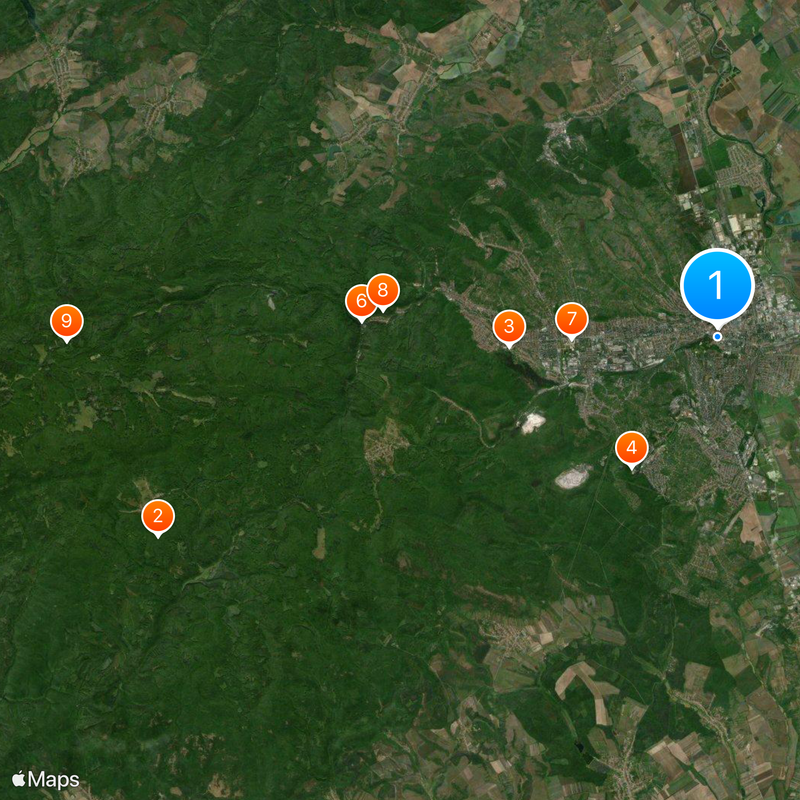 Miszkolc Mapa