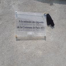 Commemorative plaque