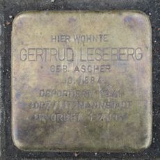 Stolperstein dedicated to Gertrud Leseberg
