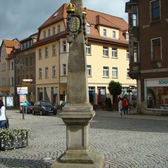 Kursächsische Postmeilensäule Neustadt an der Orla