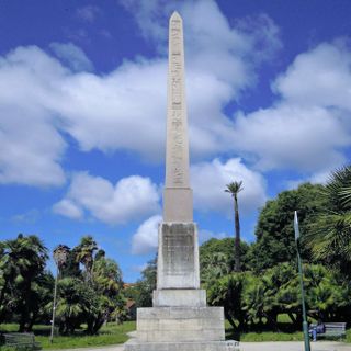 Obelisks in villa Torlonia