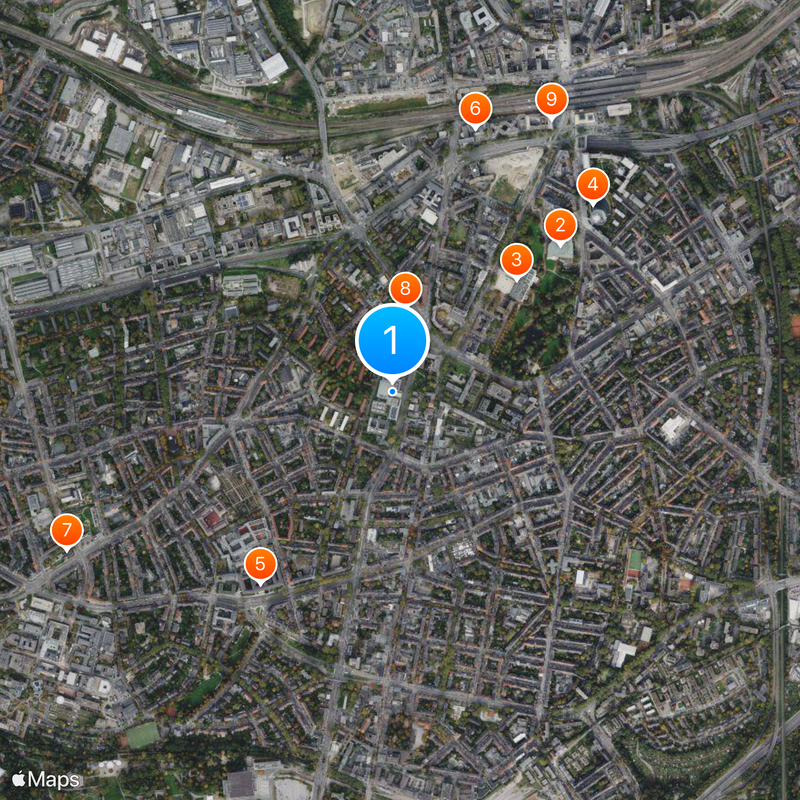 Museum Folkwang Mappa