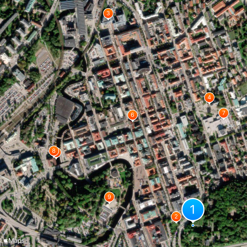 Borås Map