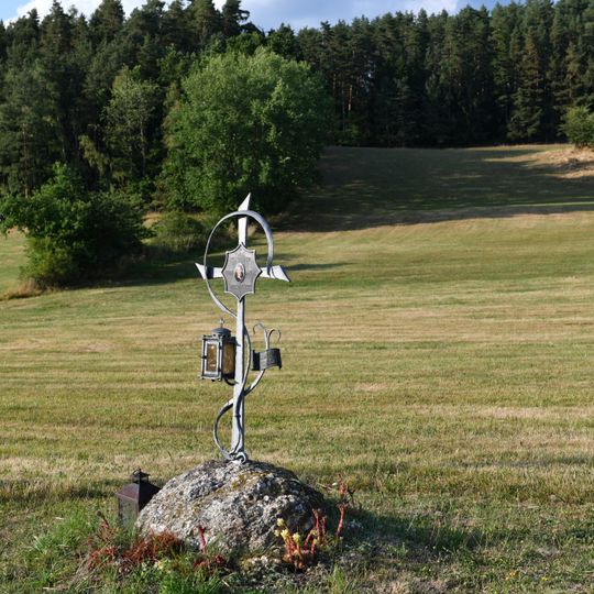 Gedenkkreuz an der Sankt Oswalderstraße