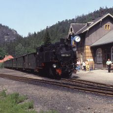 Zittauer Schmalspurbahn in Oybin