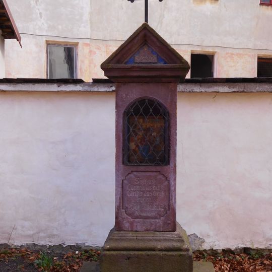 5th station of the cross in Hostinné
