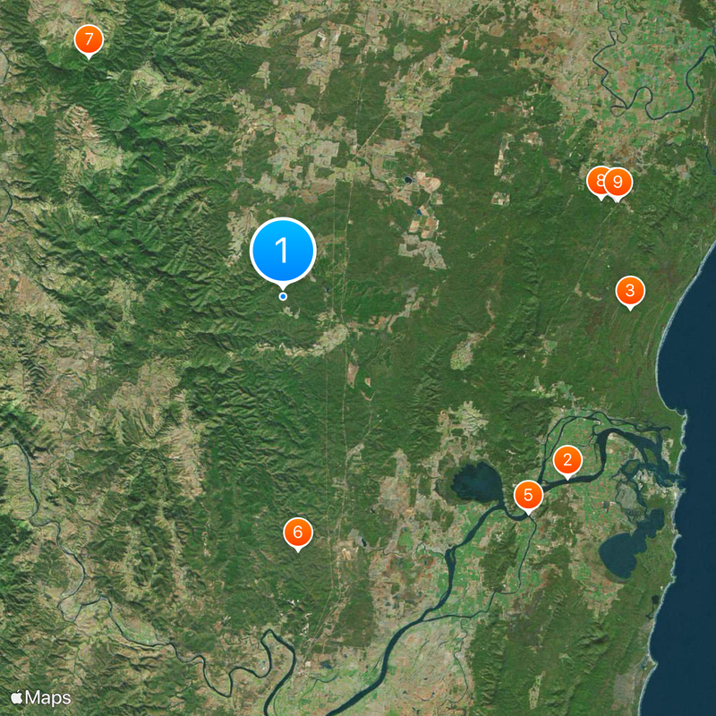 Bundjalung Map