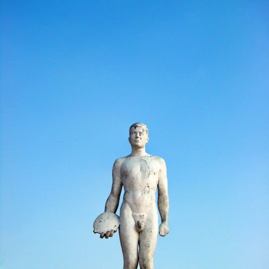 Discóbolo del Estadio Nacional