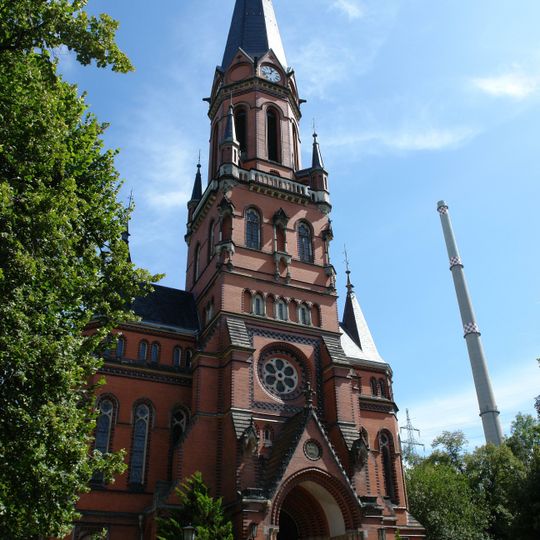 Evangelisch-Lutherische St.-Michaelis-Kirche mit Kirchplatz Annaberger Straße 251