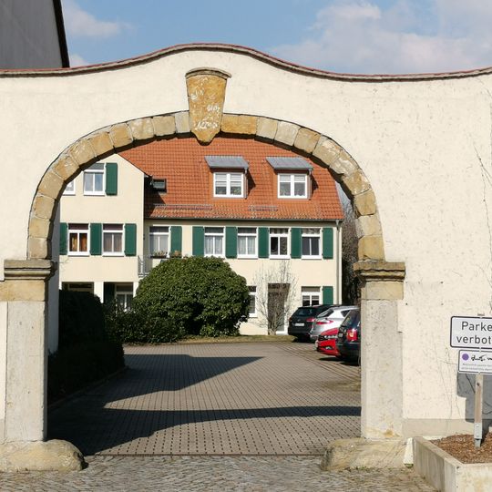 Sörnewitz Dresdner Straße 320, Torbogen