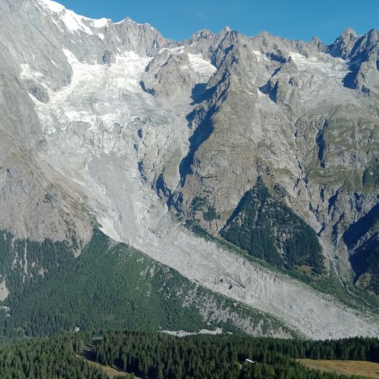 Glacier de la Brenva