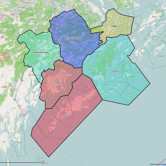 Österhaninge distrikt