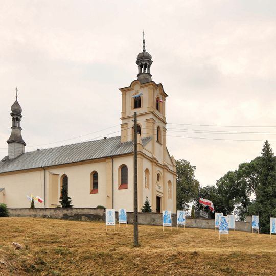 All Saints church in Brzeziny