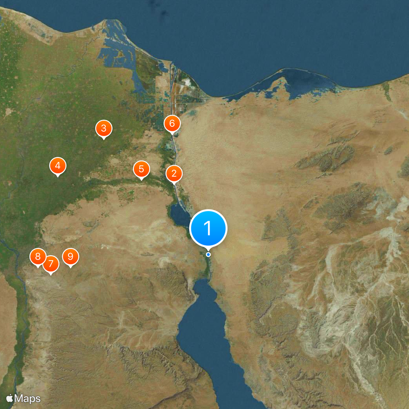Ahmed Hamdi Tunnel Map