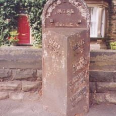 Milestone In Front Of Fairmead