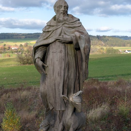 Socha sv. Felixe z Valois