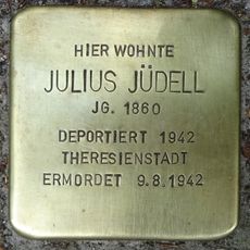 Stolperstein dedicated to Julius Jüdell
