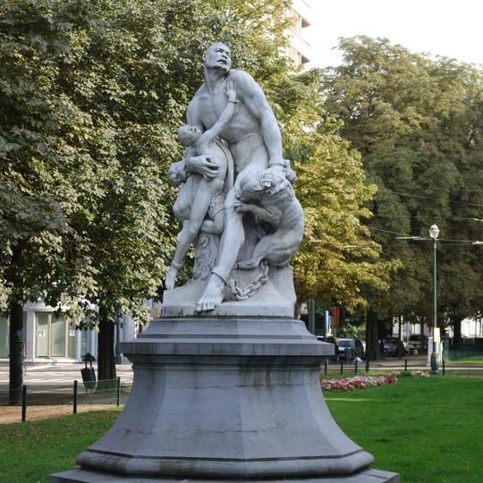 Nègres marrons surpris par des chiens