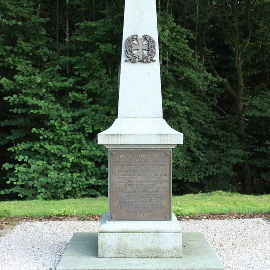 Monument to the battle near Tongrund