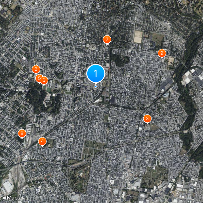 Central High School Map