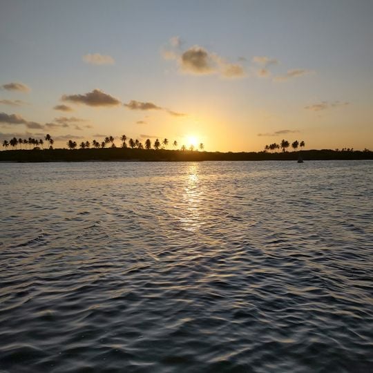 Pontal de maracaipe pôr do sol