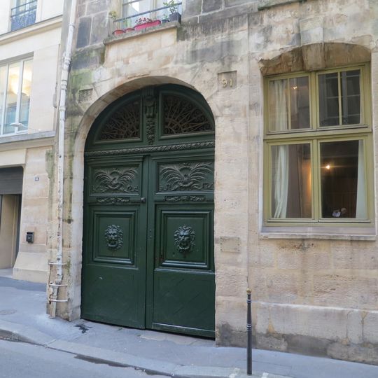 Immeuble, 91 rue Quincampoix