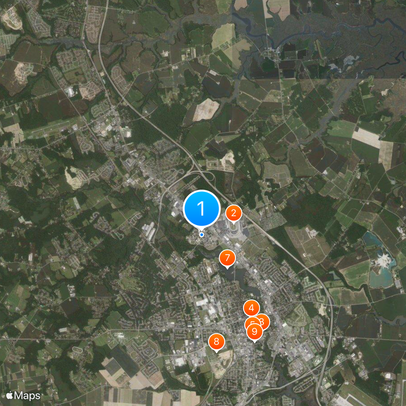 Delaware State University Map