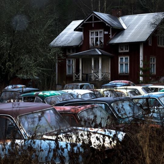Båstnäs Car Cemetery