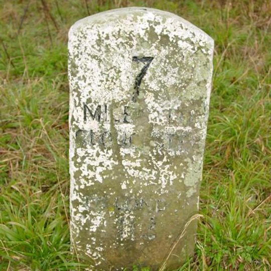 Milestone, 300m W of school