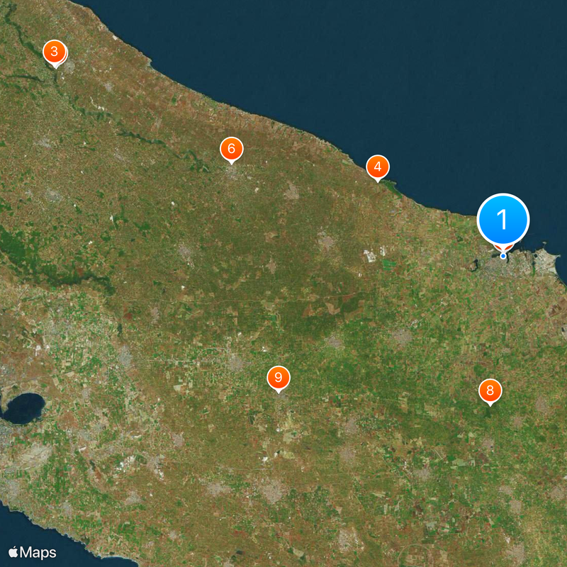 Province of Brindisi Map